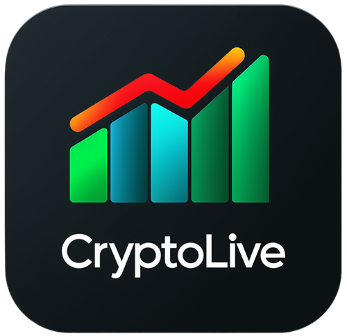 CryptoLive logo